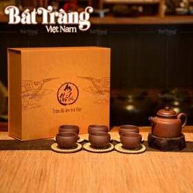 Bộ ấm trà An Thổ Túc dáng nồi đất BT-AT02