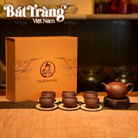 Bộ ấm trà An Thổ Túc dáng Trăng Tròn BT-AT08