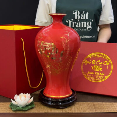 mai-binh-tich-loc-hoa-tiet-hoa-sen-men-do