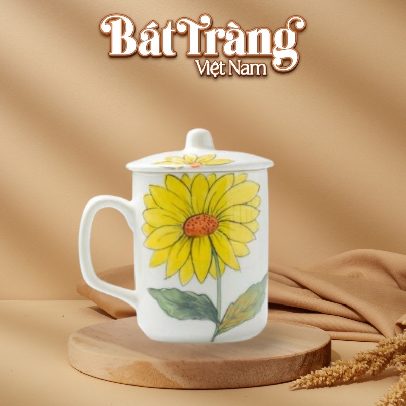 ly-su-co-nap-bat-trang-hoa-tiet-ve-tay-hoa-huong-duong-dung-tich-350ml