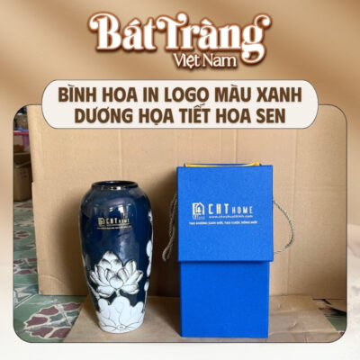 Bình hoa là giải pháp quà tặng in logo lý tưởng cho doanh nghiệp