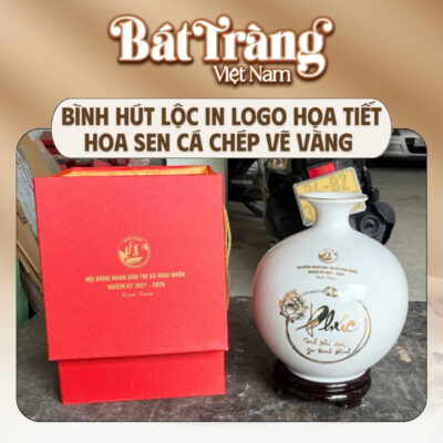 Bình hút lộc là vật phẩm phong thủy tinh tế, mang đến sự phú quý, tài lộc và may mắn cho gia chủ