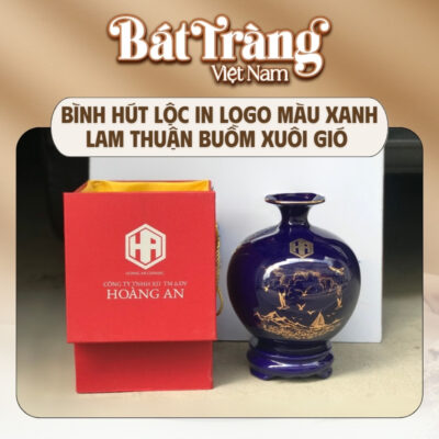 Bình Hút Lộc In Logo – Quà tặng phong thủy sang trọng cho thành công và phát triển
