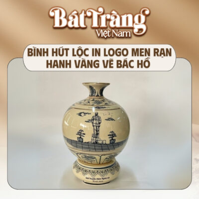 Xưởng gốm Bát Tràng Việt Nam nhận in logo theo yêu cầu, sản xuất số lượng lớn