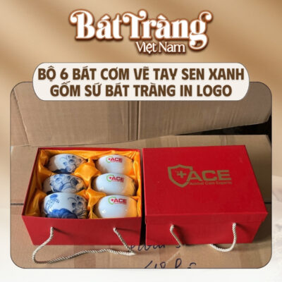 Bát Tràng Vietnam nhận thiết kế và in logo theo yêu cầu