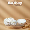 Bộ bát đĩa in logo 9 món sứ trắng Bát Tràng BT-QT30