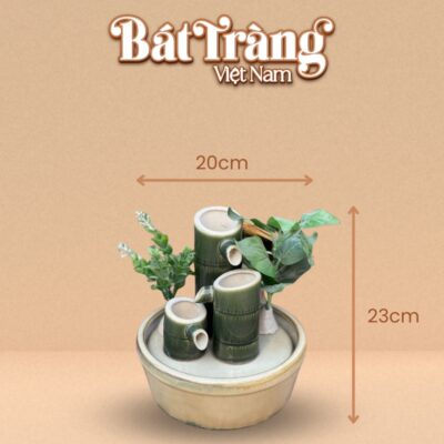 Sản phẩm có kích thước cực kỳ nhỏ gọn chỉ 23 x 20 cm