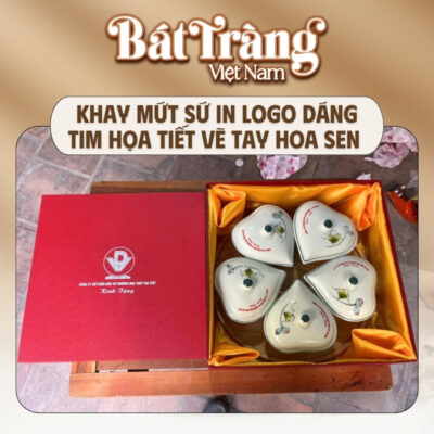 Xưởng Gốm Việt hỗ trợ thiết kế logo, in ấn và sản xuất số lượng lớn theo yêu cầu