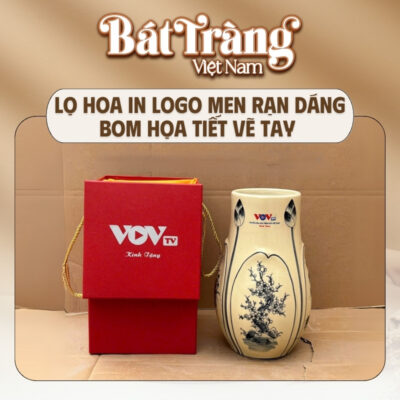 Bát Tràng Vietnam nhận in logo theo yêu cầu với cam kết tiến độ và chất lượng đồng bộ