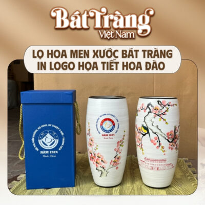 Bát Tràng Việt Nam nhận in logo, tên đơn vị, nội dung sự kiện theo yêu cầu và sản xuất số lượng lớn