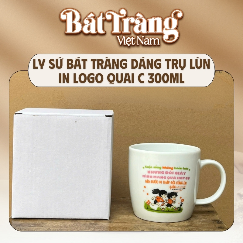 Bát Tràng Việt Nam nhận sản xuất và in hình/logo riêng theo yêu cầu doanh nghiệp