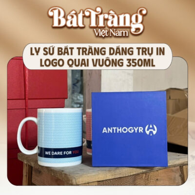 Xưởng Gốm Việt nhận thiết kế – in logo thương hiệu và sản xuất số lượng lớn ly sứ