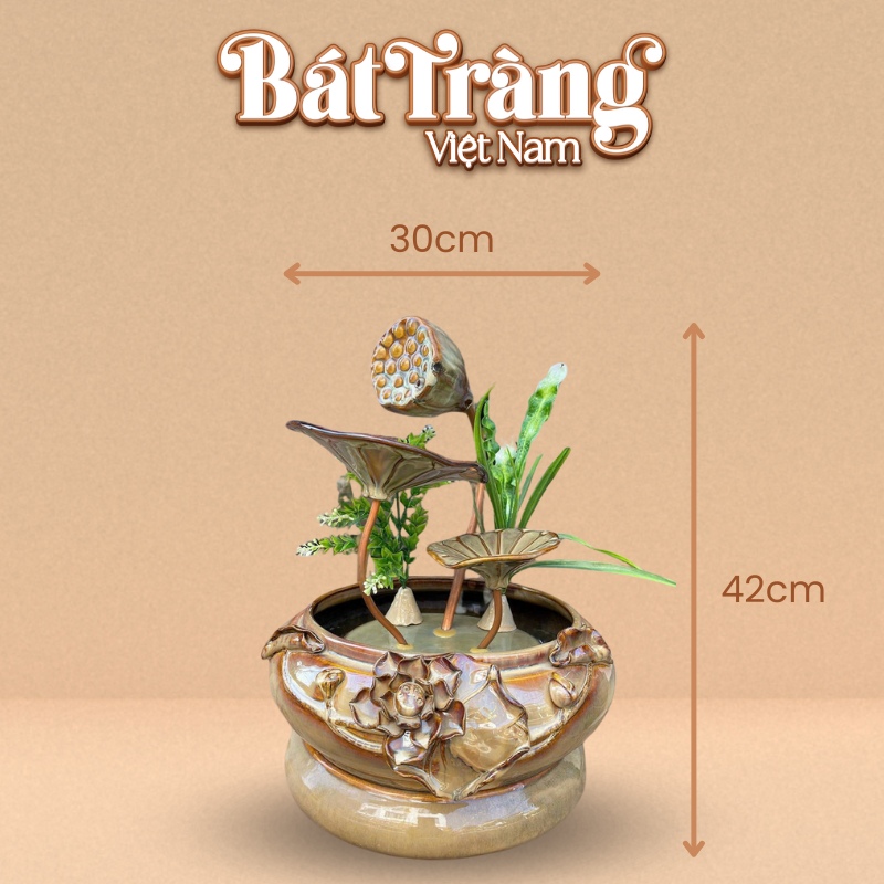 Kích thước 42 x 30 cm vừa vặn với nhiều không gian