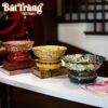 Sản phẩm bát thả hoa có đi kèm đế sứ