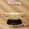 Bát nước thả hoa Bát Tràng vẽ vàng Mẫu Đơn Thịnh Vượng BT-BNTH07