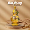 Hồ lô gốm sứ Bát Tràng màu vàng Mã Đáo Thành Công BT-HL07