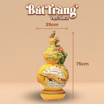 Tham khảo kích thước hồ lô gốm Bát Tràng