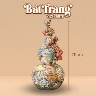 Tham khảo kích thước bình hồ lô Bát Tràng