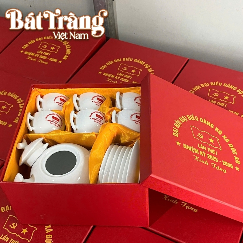 Bát Tràng Việt Nam nhận cung ứng sản phẩm với số lượng lớn làm quà tặng