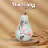 Bình nước Bát Tràng vẽ đào điểu dáng quả lê dung tích 4 lít BT-BN08