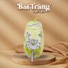 Bình đựng nước Bát Tràng Việt Nam dáng quả bí dung tích 3,5 lít vẽ hoa sen BT-BN05