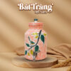 Bình nước Bát Tràng Việt Nam dáng trụ vẽ diệp điểu BT-BN11