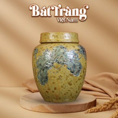chum-ruou-gom-su-bat-trang-20l-mau-nau-hoa-tiet-khac-sen-vang