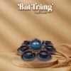 Bộ Ấm Trà Gốm Sứ Men Hỏa Biến Lam Ngọc Bát Tràng Thủ Công - Ảnh đại diện