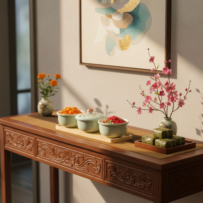 Bộ khay mứt Tết men ngọc họa tiết hoa đào được ... Bộ khay mứt Tết men ngọc họa tiết hoa đào được ...