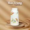 Lọ hoa gốm sứ trắng men bóng họa tiết chim và cành trúc BT-LH28 - Ảnh đại diện