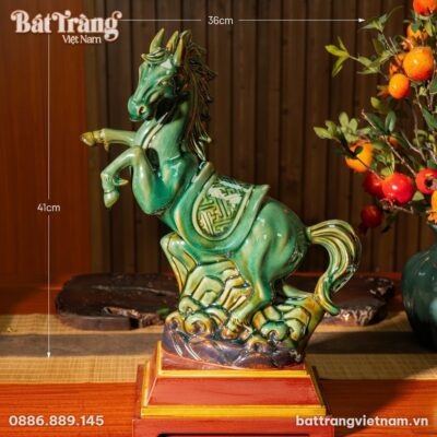 Kích thước Tượng Thanh Mã Phong Thủy Tết Bính Ngọ 2026 BT-TLV06