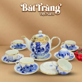 Ấm chén Bát Tràng