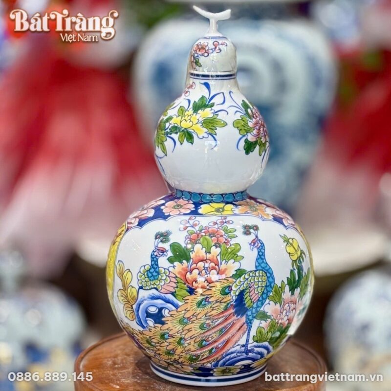 Bình hồ lô Công Đào Bình hồ lô Công Đào