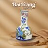 Bình hoa dáng đầm vẽ chim hoa đa sắc men màu BT-LH49 - Ảnh đại diện