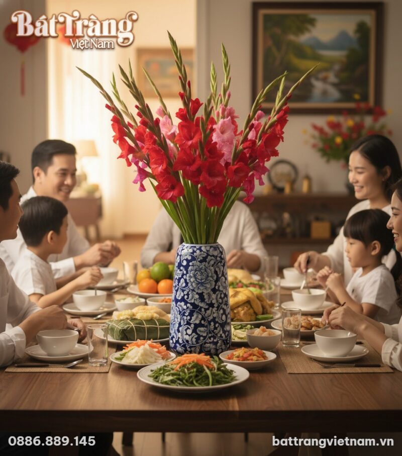 Bữa cơm sum vầy trong không gian phòng ăn ấm cú... Bữa cơm sum vầy trong không gian phòng ăn ấm cú...