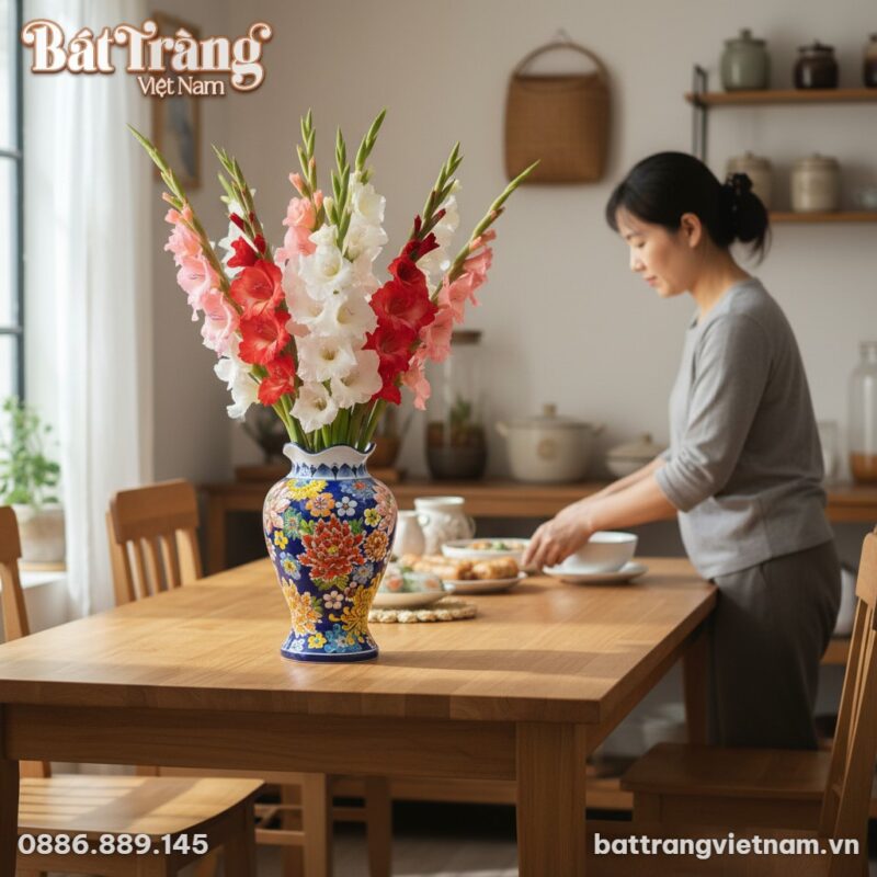 Góc bàn ăn gỗ tự nhiên trong một căn bếp Việt N... Góc bàn ăn gỗ tự nhiên trong một căn bếp Việt N...