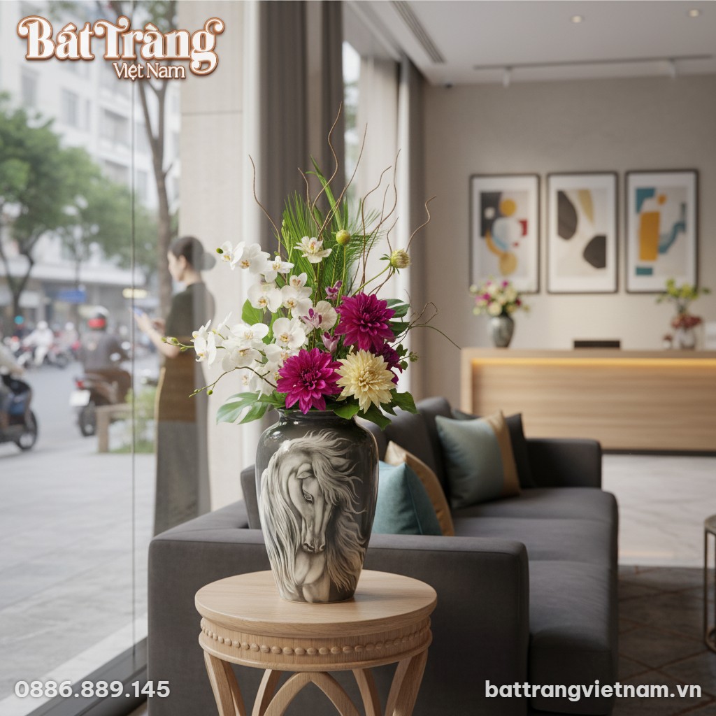 Một góc làm việc sang trọng trong văn phòng hiệ...