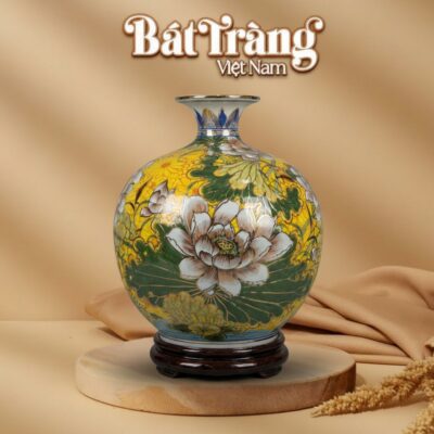 Bình Hút Lộc Liên Hoa Cát Tường Vẽ Vàng 24K BT-BHL93 - Ảnh đại diện