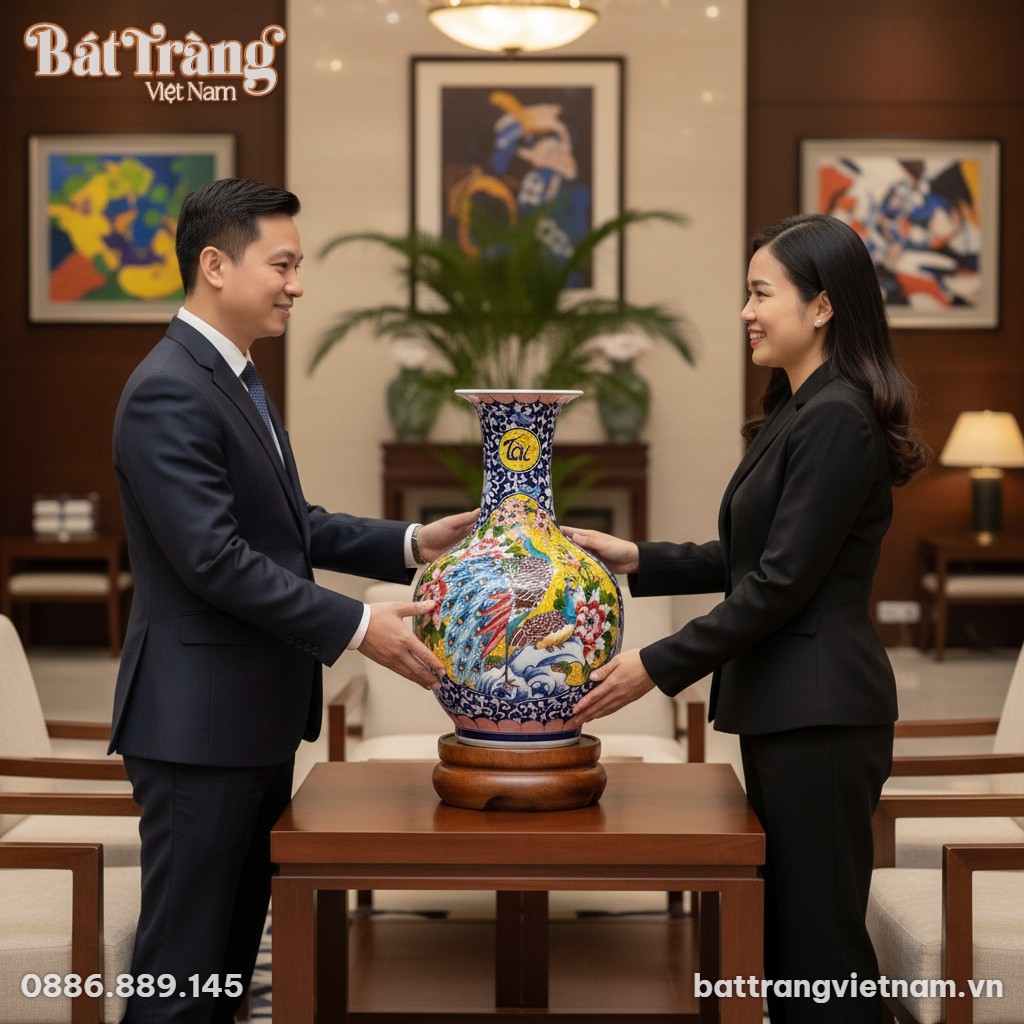 Khoảnh khắc trang trọng khi một doanh nhân Việt...