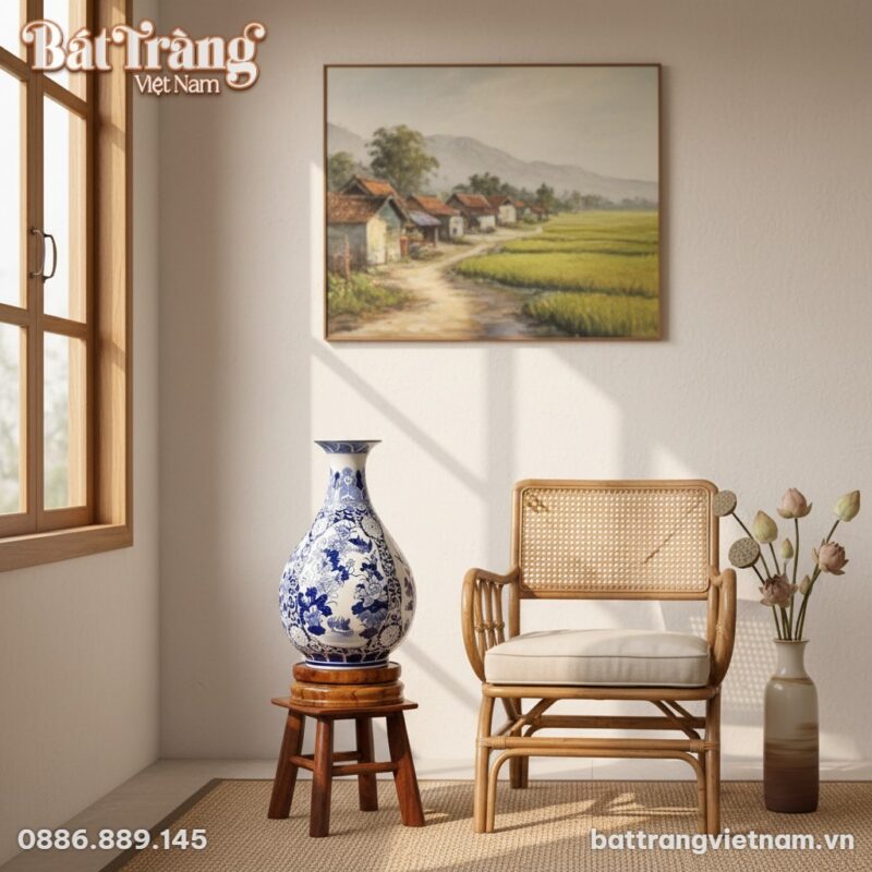 Một góc thư giãn yên bình trong ngôi nhà Việt h...