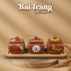Bộ 3 Hũ Đựng Mứt Tết Họa Tiết Thổ Cẩm Gốm Bát Tràng BT-KM34 - Ảnh đại diện