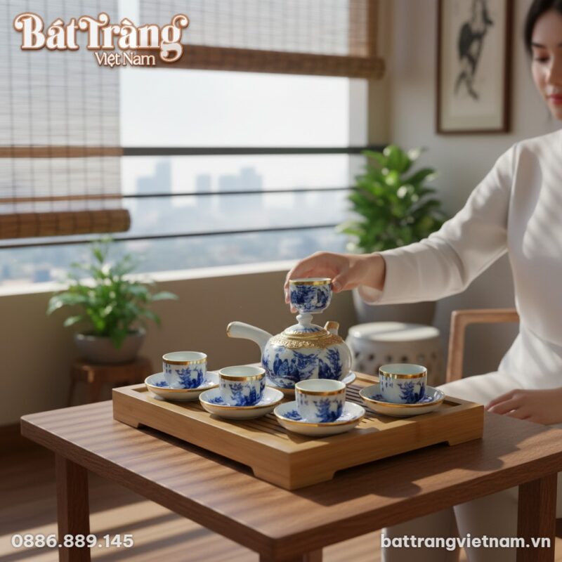 Cảnh thưởng trà cá nhân tĩnh lặng: Đôi bàn tay ...