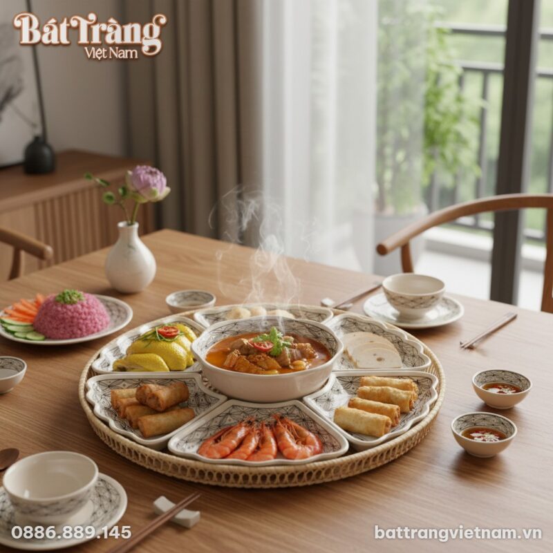 Góc nhìn cận cảnh bữa ăn gia đình Việt ấm cúng,...