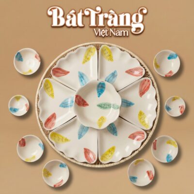 Bộ Bát Đĩa Hoa Mặt Trời Vẽ Cá Màu Bát Tràng BT-MT23 - Ảnh đại diện