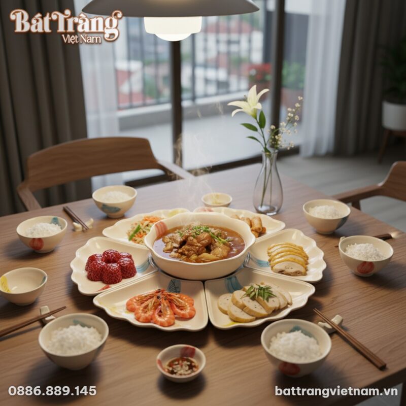 Một bữa ăn tối giản nhưng tinh tế trong căn hộ ...