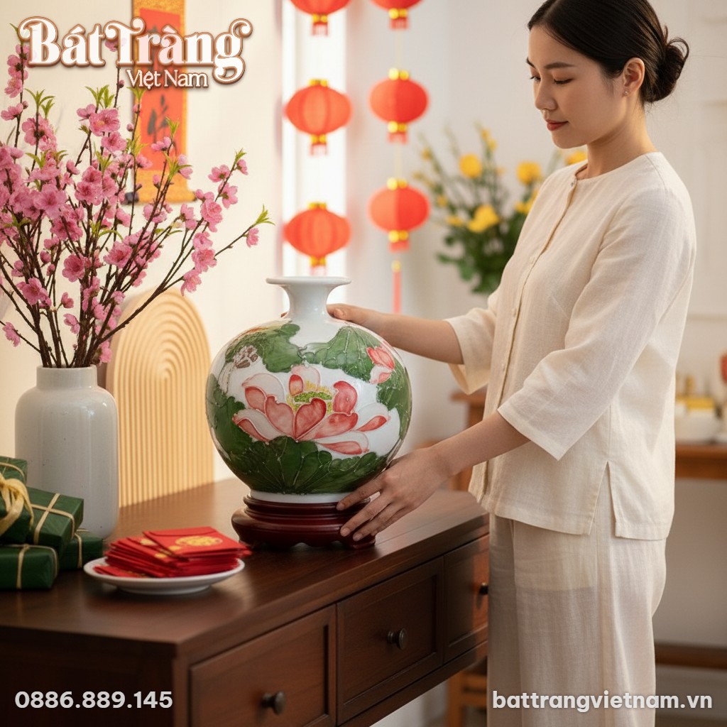 Một người phụ nữ thanh lịch trong trang phục áo...