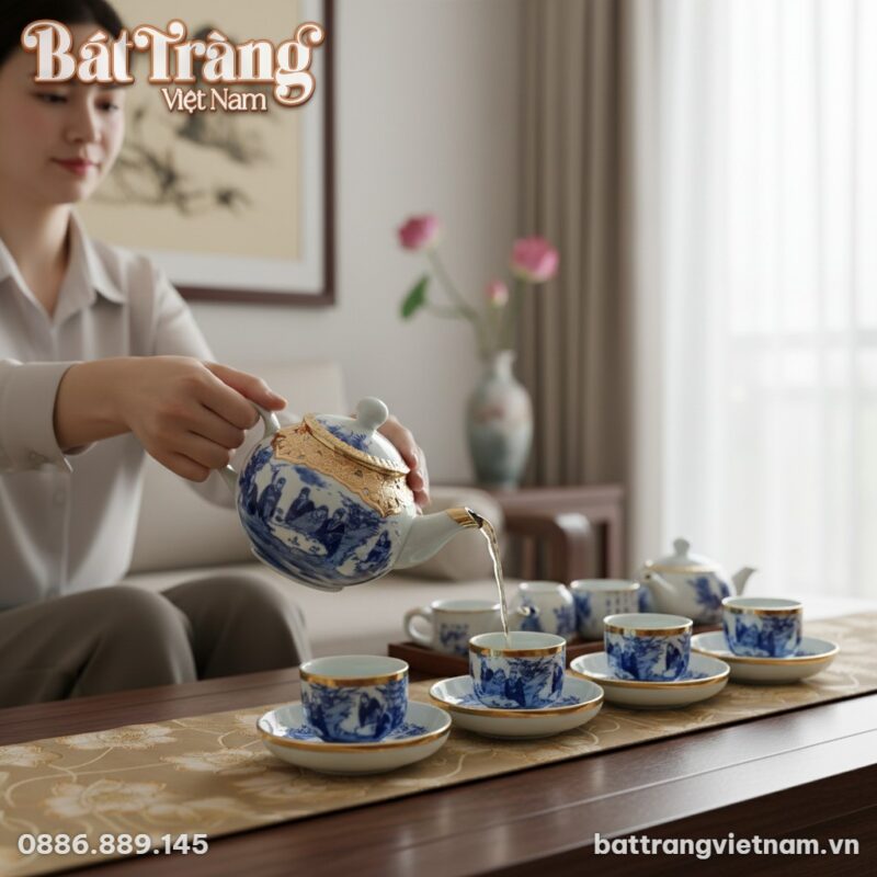 Trong không gian phòng khách Việt Nam sang trọn...