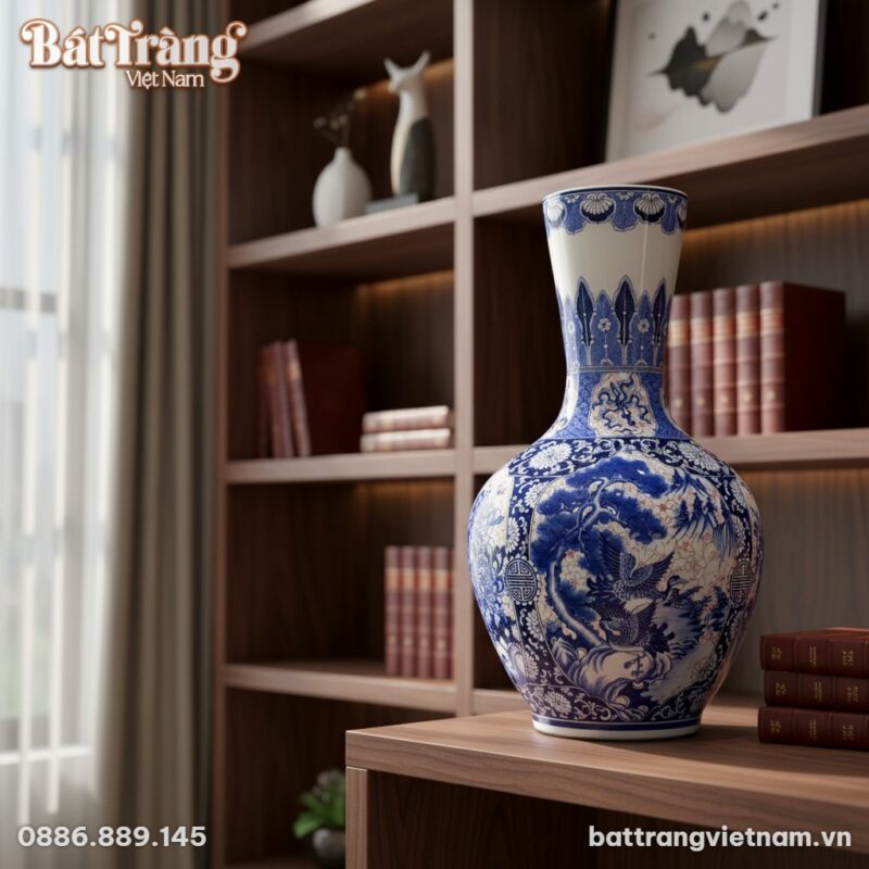 cận cảnh chiếc bình Tỏi Cổ Ngỗng cao 72cm không... cận cảnh chiếc bình Tỏi Cổ Ngỗng cao 72cm không...