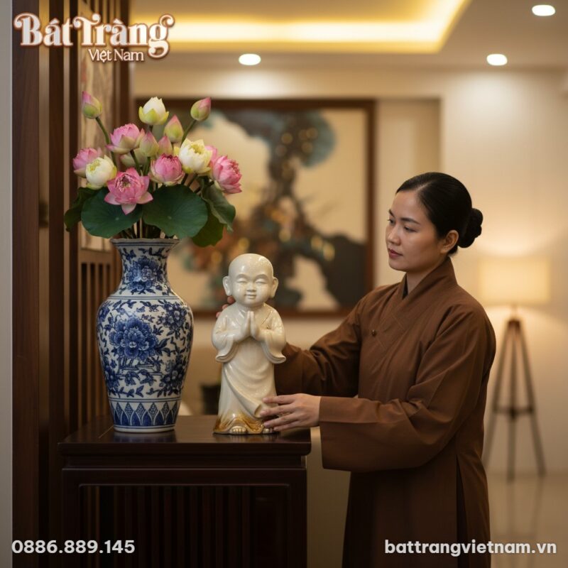 cận cảnh 1 người phụ nữ Việt Nam mặc pháp phục ... cận cảnh 1 người phụ nữ Việt Nam mặc pháp phục ...