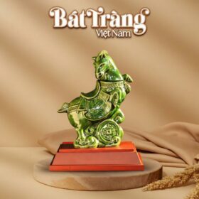 Tượng Ngựa Phong Thủy Men Ngọc "Mã Đáo Thành Công" BT-TLV08